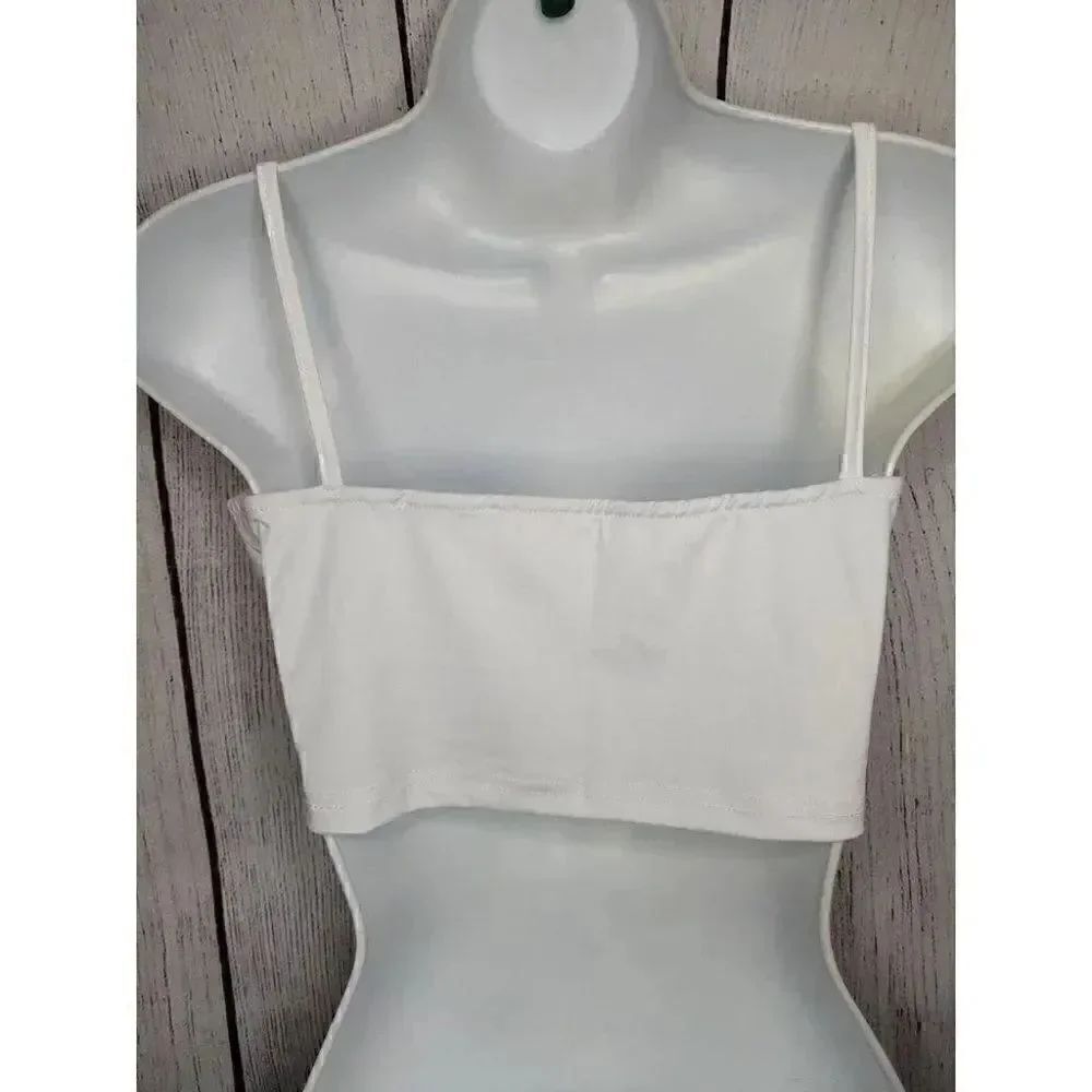 Women's Drawstring Crop Top Small - Picture 4 of 4